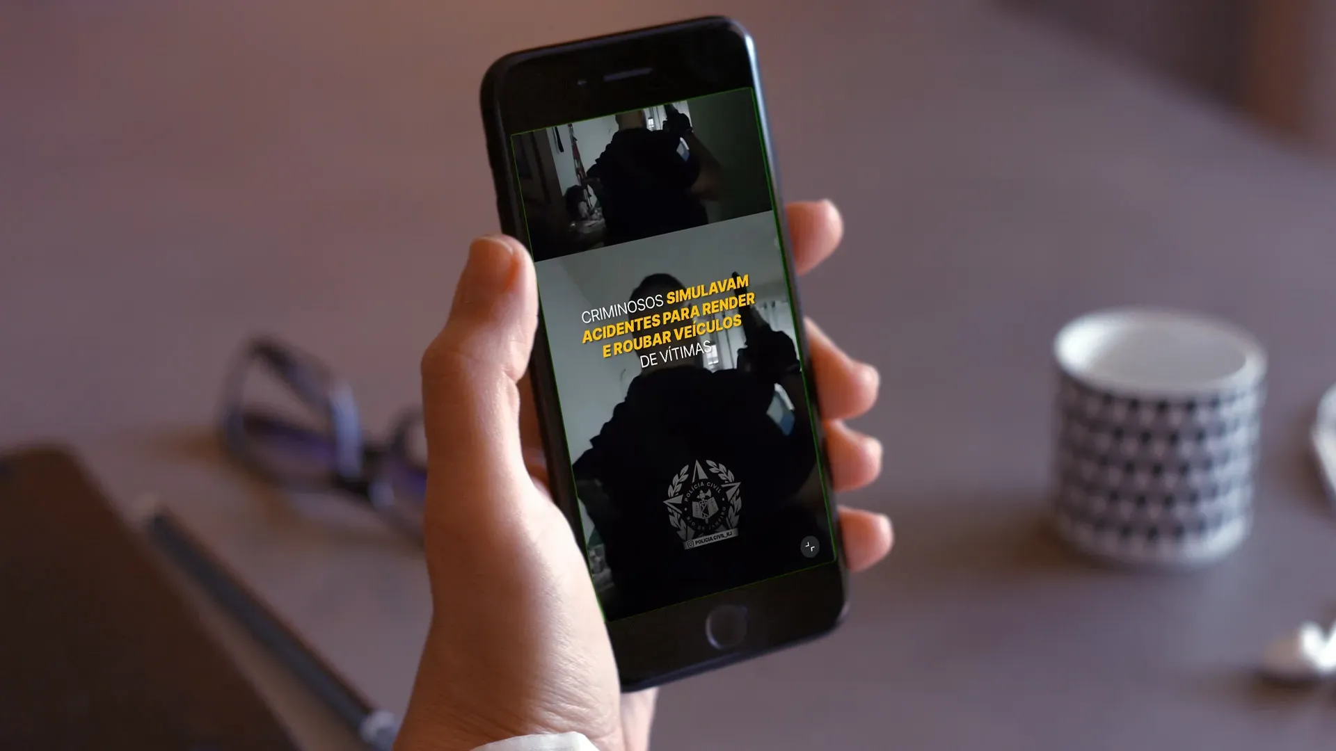 Detalhe Comunicação Operacional Polícia Civil RJ 3